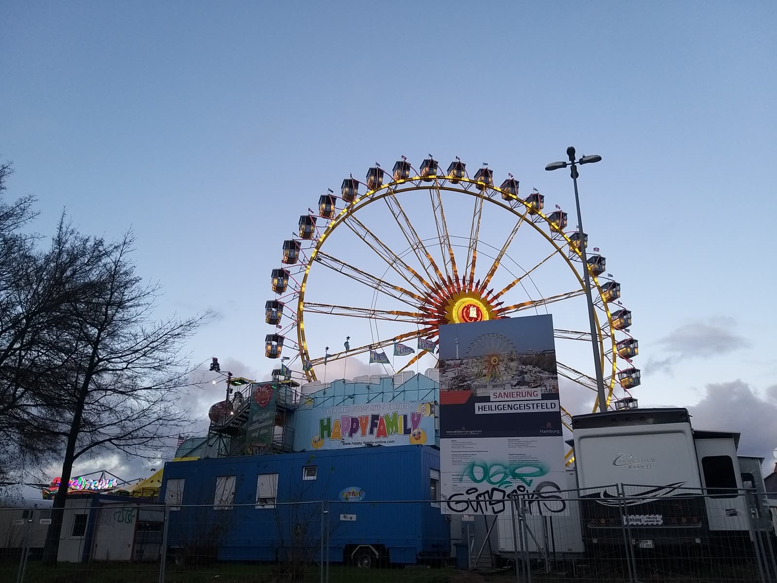 Volksfest: Hamburger Winterdom, St. Pauli