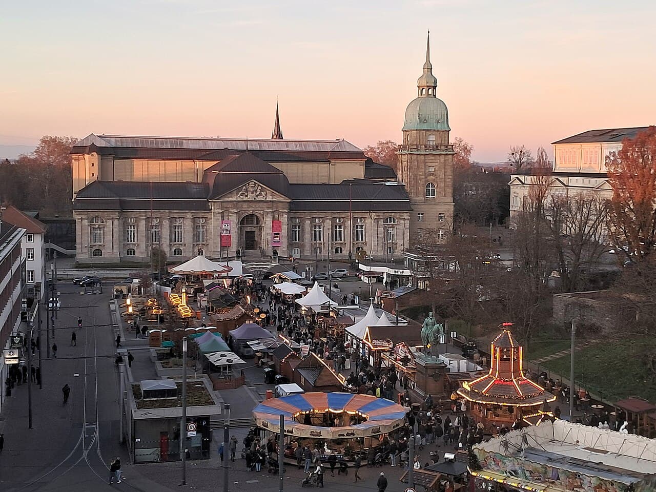 Markt: Darmstädter Weihnachtsmarkt, Darmstadt