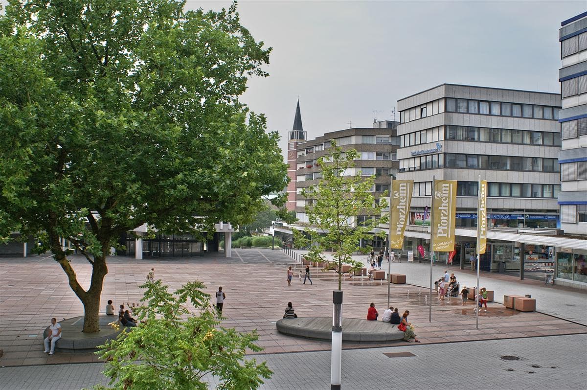 Markt: Goldener Pforzheimer Weihnachtsmarkt, Pforzheim